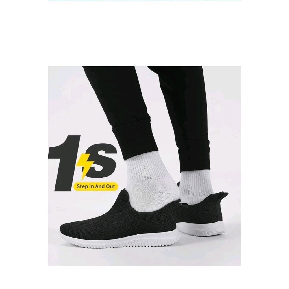 Women's Slip On Comfort Walking Shoes Ultra Lightweight Breathable Running Sz 38 - Picture 6 of 7